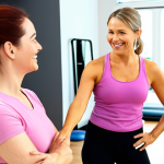 **Image Prompt:** A Pilates instructor warmly greets a client at the studio entrance, making eye contact and offering a genuine smile. The studio is bright and inviting, with Pilates equipment visible in the background. Focus on conveying empathy and a welcoming atmosphere.